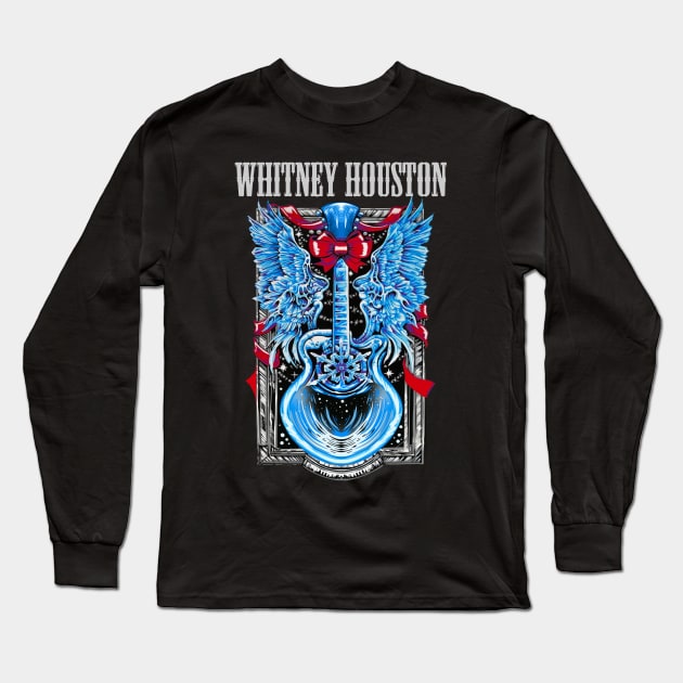 WHITNEY HOUSTON BAND Long Sleeve T-Shirt by growing.std